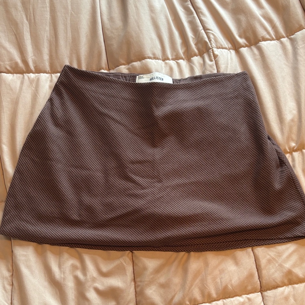 Hollister Chocolate Mini Skirt